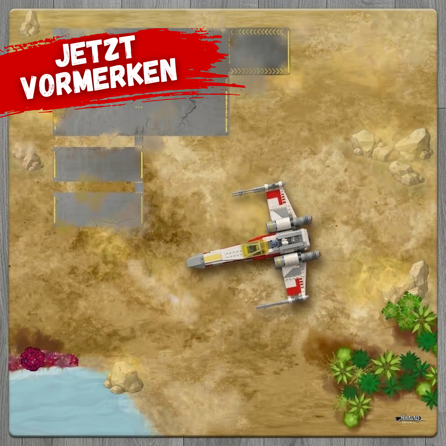 Spielmatte Wüstenplanet