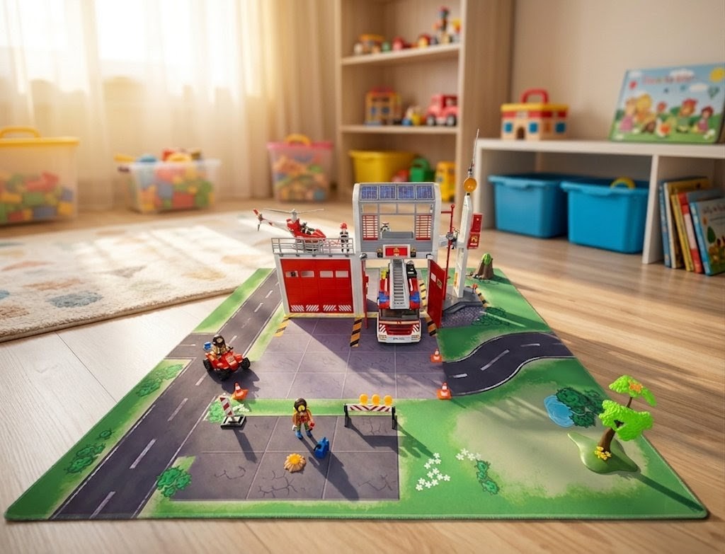 Spielmatte Feuerwache