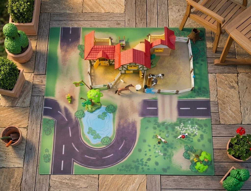 Spielmatte Reiterhof