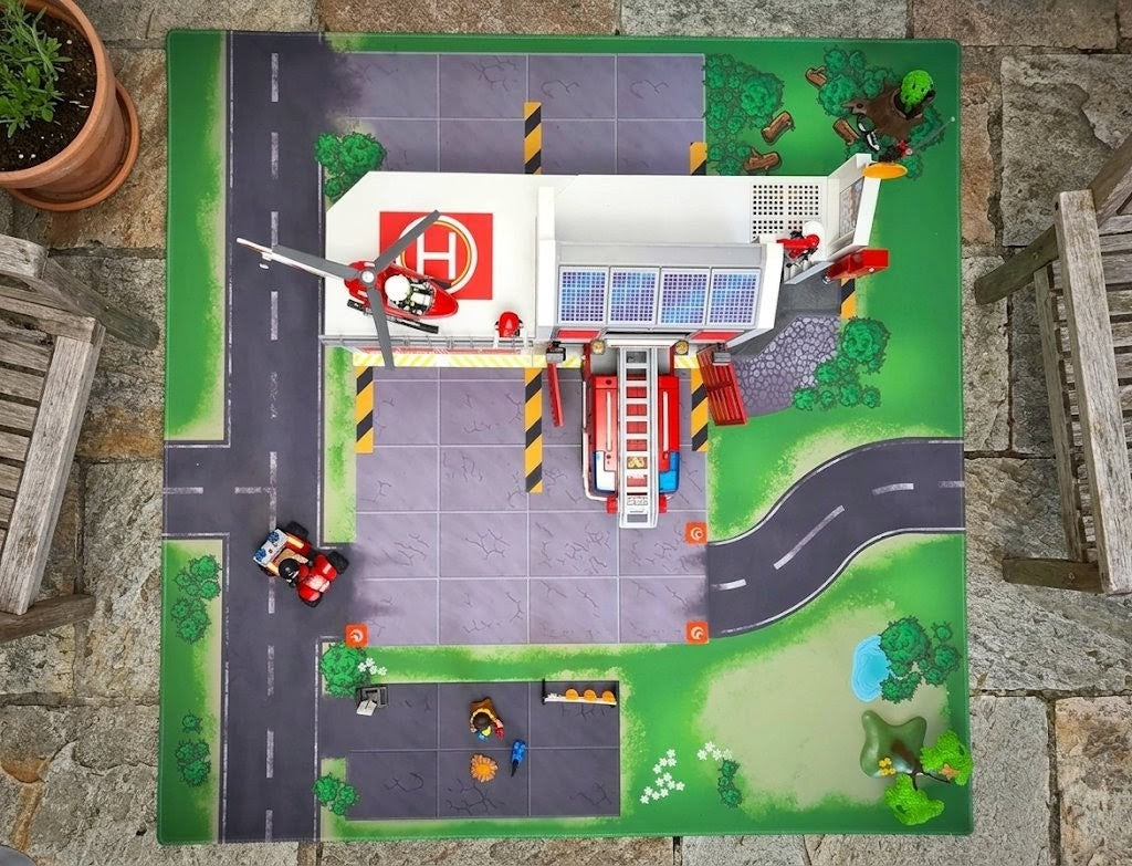 Spielmatte Feuerwache